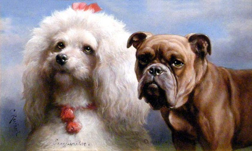Sanguine And Choleric By Carl Reichert