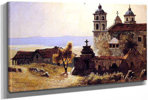 Santa Barbara Mission By Edwin Deakin By Edwin Deakin