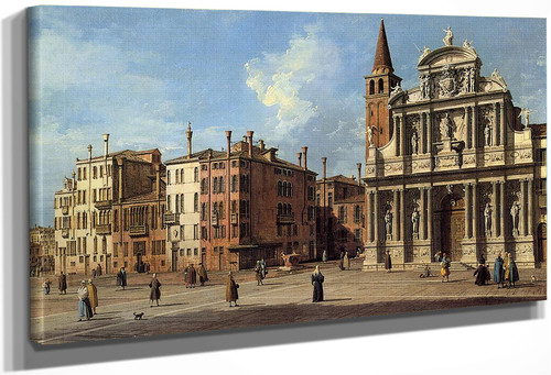 Santa Maria Zobenigo By Canaletto By Canaletto