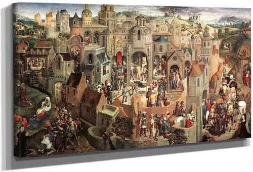 Scenes From The Passion Of Christ By Hans Memling