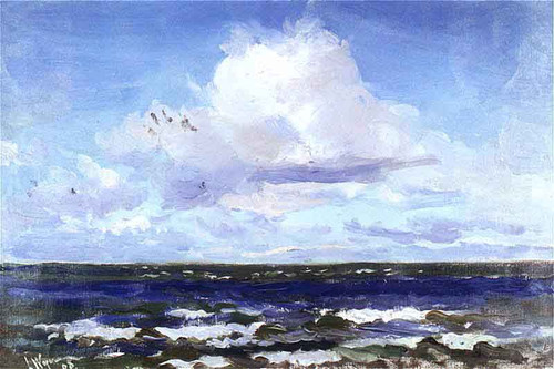 Sea Landscape In Palanga By Leon Jan Wyczolkowski