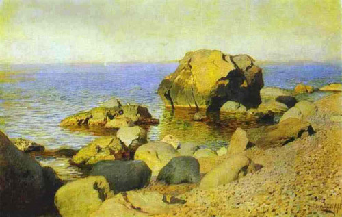 Seashore. The Crimea By Isaac Levitan