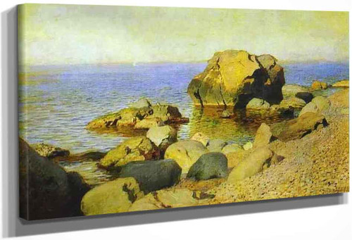 Seashore. The Crimea By Isaac Levitan