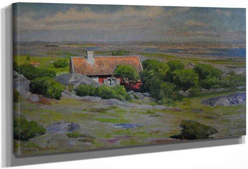 Seaside Cottage By Johan Krouthen