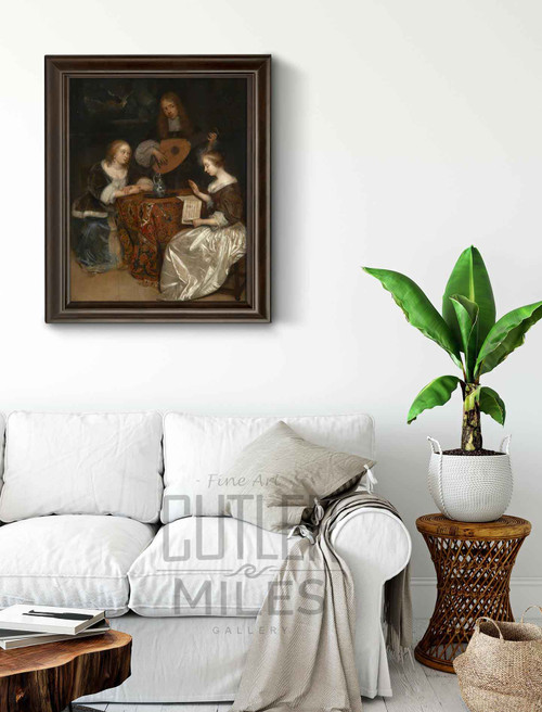 A Musical Conversation 0 By Caspar Netscher