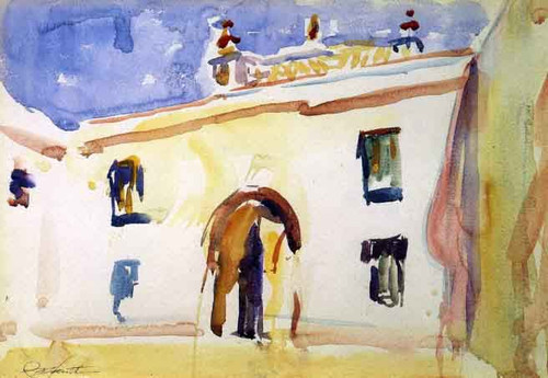 Sevilla No. 3 By Charles W. Hawthorne