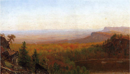 Shawangunk Vista By Thomas Worthington Whittredge