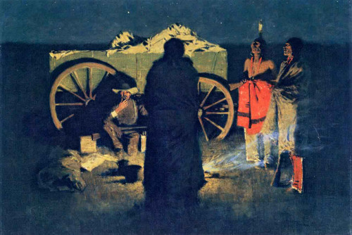 Shotgun Hospitality By Frederic Remington