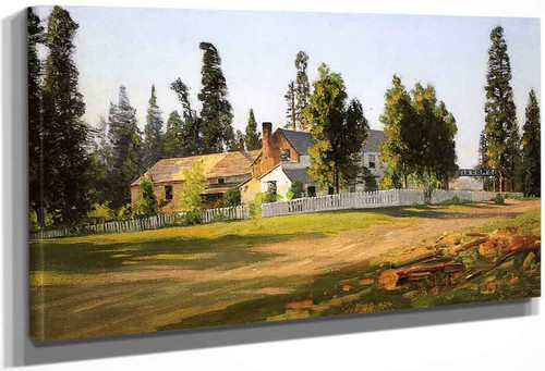 Sisson's Inn, Near Mount Shasta By Thomas Hill By Thomas Hill