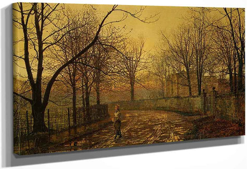 Sixty Years Ago By John Atkinson Grimshaw By John Atkinson Grimshaw