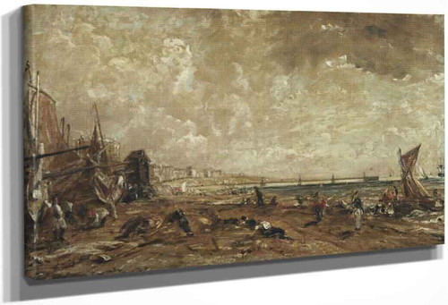 Sketch For 'Marine Parade And Chain Pier, Brighton' By John Constable By John Constable