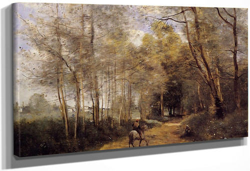 Smyrne Bornabat1 By Jean Baptiste Camille Corot