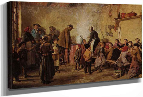 Soup For The Poor By Albert Anker