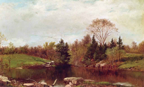 Spring A Study On The Bronx At Mt. Vernon By David Johnson