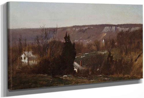 Spring At Montclair By George Inness By George Inness