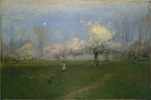 Spring Blossoms By George Inness By George Inness