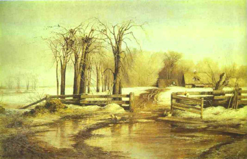 Spring Day By Alexei Kondratyevich Savrasov