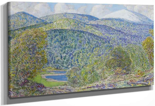 Spring In White Mountains By Frederick Childe Hassam