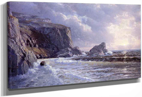 St. Margaret's Well, Cornwell By William Trost Richards By William Trost Richards