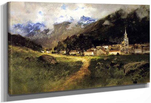 St. Michael's Cathedral, Sitka By William Keith