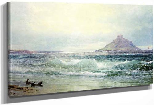 St. Michael's Mount, England By William Trost Richards By William Trost Richards