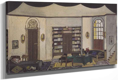 Stage Design For 'The Phantom' Of Hermann Bahr1 By Koloman Moser