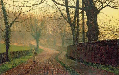 Stapleton Park, Near Pontefract By John Atkinson Grimshaw By John Atkinson Grimshaw