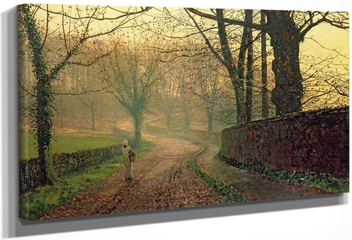 Stapleton Park, Near Pontefract By John Atkinson Grimshaw By John Atkinson Grimshaw