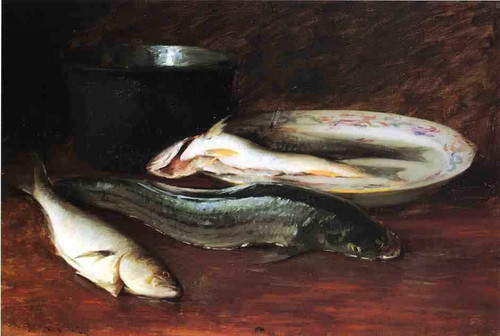 Still Life With Fish By Theodore Gericault