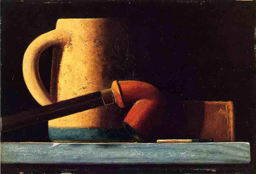 Still Life With Mug By John Frederick Peto By John Frederick Peto