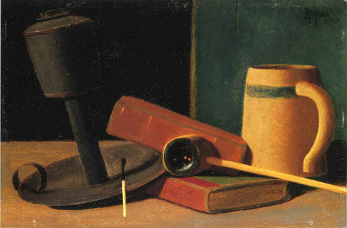 Still Life With Pipe And Mug By John Frederick Peto By John Frederick Peto Still Life With Pipe And Mug By John Frederick Peto By John Frederick Peto