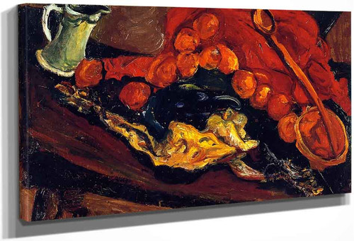 Still Life With Turkey By Chaim Soutine