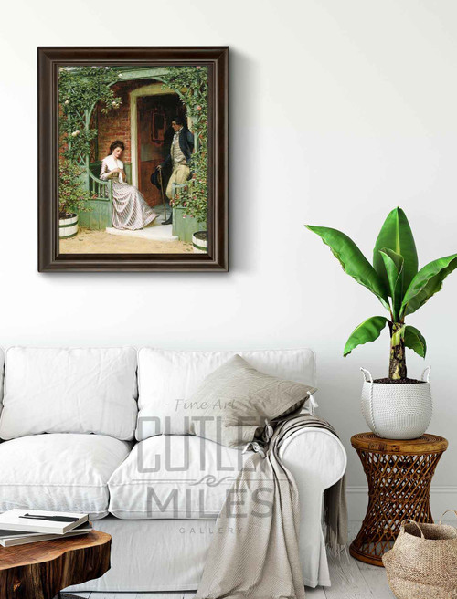 A Quiet Moment By Edmund Blair Leighton A Quiet Moment By Edmund Blair Leighton