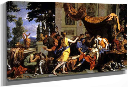 Story Of Meleager The Death Of Meleager By Charles Le Brun