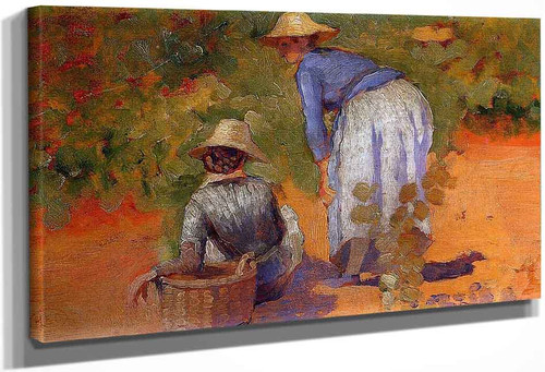 Study For 'The Grape Pickers' By Henri Edmond Cross By Henri Edmond Cross