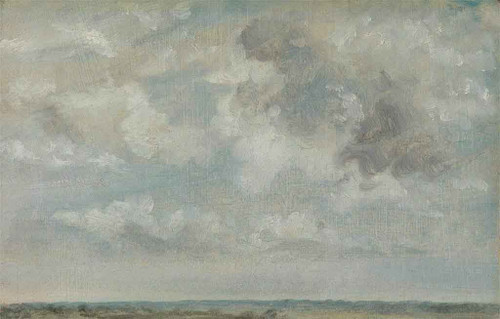 Study Of Clouds, Hampstead Heath By John Constable By John Constable