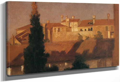 Study Of House, Venice By Sir Frederic Lord Leighton