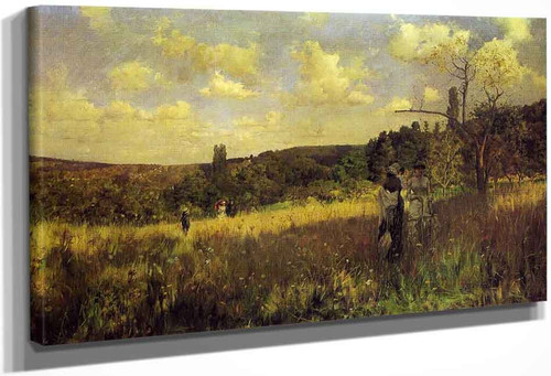 Summer's Promenade By Julius Leblanc Stewart