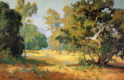 Summer Days, California Woodlands By Franz Bischoff By Franz Bischoff
