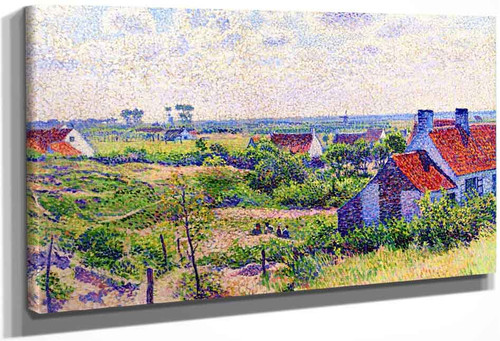 Summer Landscape Of The Moor By Theo Van Rysselberghe