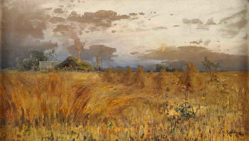 Summer Landscape1 By Julius Klever