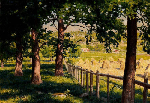 Summer Landscape2 By Johan Krouthen
