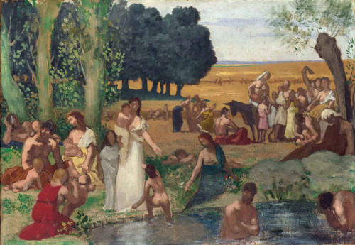 Summer2 By Pierre Puvis De Chavannes