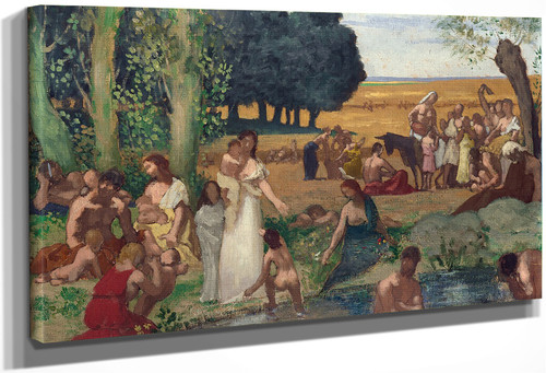 Summer2 By Pierre Puvis De Chavannes