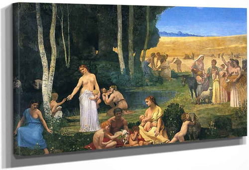 Summer By Pierre Puvis De Chavannes