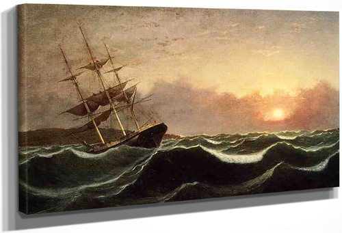 Sunset After Storm By Fitz Henry Lane