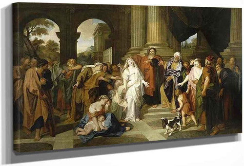 Susanna Accused By The Elders By Antoine Coypel Ii By Antoine Coypel Ii