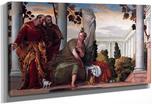 Susanna And The Elders1 By Paolo Veronese