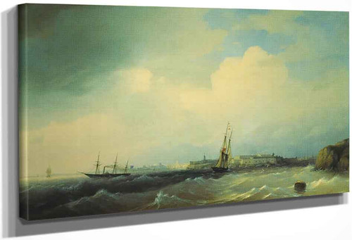 Sveaborg By Ivan Constantinovich Aivazovsky By Ivan Constantinovich Aivazovsky