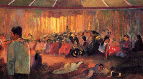 Te Rare Hymenee By Paul Gauguin Te Rare Hymenee By Paul Gauguin